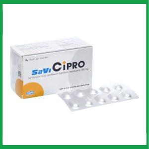 SaviCipro 500mg trị nhiễm khuẩn