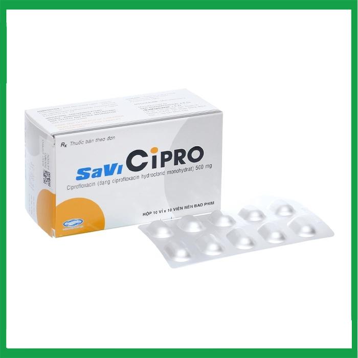 savi-cipro-500mg-savipharm-10-vi.jpg Nhà Thuốc Thành Hương - savi cipro 500mg savipharm 10 vi