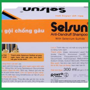 Nhà Thuốc Thành Hương - Selsun 1% - Dầu gội chống gàu của Rohto 2 Nhà Thuốc Thành Hương - selsun 2 1
