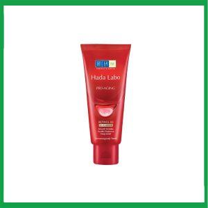 SỮA RỬA MẶT HADA LABO PRO ANTI AGING CLEANSER MÀU ĐỎ (TUÝP 80G)
