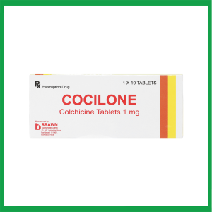 Nhà Thuốc Thành Hương - Thuốc Cocilone 1mg BRAWN phòng tái phát viêm khớp do gút và điều trị dài ngày bệnh gút (1 vỉ x 10 viên) 2 Nhà Thuốc Thành Hương - smartpharma 2025 01 12T114345.886