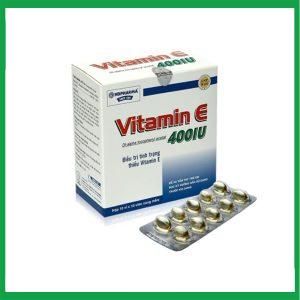 Viên uống Vitamin E HD Pharma bổ sung vitamin E cho cơ thể (10 vỉ x 10 viên)