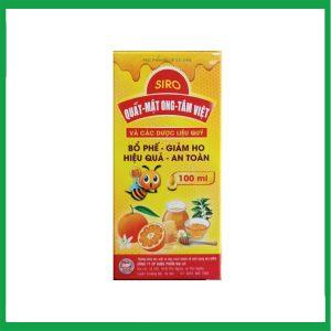 Nhà Thuốc Thành Hương - Siro ho quất mật ong Tâm Việt hỗ trợ giảm ho, trừ đờm , bổ phế 2 Nhà Thuốc Thành Hương - smartpharma 59