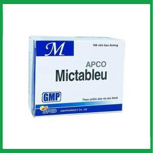 Nhà Thuốc Thành Hương - Viên uống viêm đường tiết niệu Mictableu Apco sát khuẩn đường tiết niệu 3 Nhà Thuốc Thành Hương - smartpharma 66