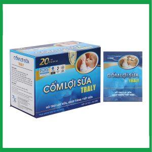 Cốm Lợi Sữa Traly bổ sung hoạt chất từ thảo mộc thiên nhiên tăng tiết sữa và nâng cao chất lượng sữa
