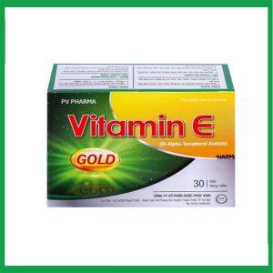 Nhà Thuốc Thành Hương - Viên uống Vitamin E Gold hỗ trợ tăng cường chống oxy hóa, hạn chế lão hóa da (3 vỉ x 10 viên) 2 Nhà Thuốc Thành Hương - smartpharma 85
