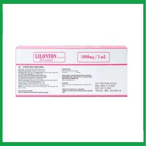 Nhà Thuốc Thành Hương - Thuốc Lilonton 1000mg/5ml SiuGuanChem điều trị triệu chứng của hội chứng tâm thần (10 ống) 1 Nhà Thuốc Thành Hương - smartpharma 91