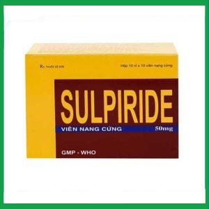 Thuốc Sulpiride Vidipha điều trị chứng rối loạn tâm thần phân liệt (10 vỉ x 10 viên)