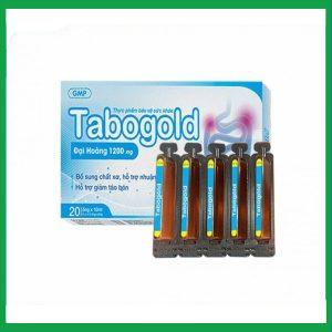 Tabogold hỗ trợ bổ sung chất xơ, hỗ trợ nhuận tràng , giảm táo bón