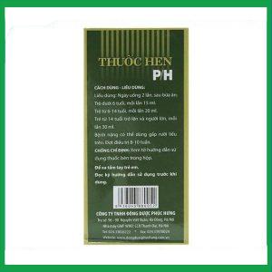 Nhà Thuốc Thành Hương - Cao lỏng thuốc hen P/H trị hen phế quản (250ml) 2 Nhà Thuốc Thành Hương - thuoc hen PH2