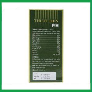Nhà Thuốc Thành Hương - Cao lỏng thuốc hen P/H trị hen phế quản (250ml) 1 Nhà Thuốc Thành Hương - thuoc hen PH3
