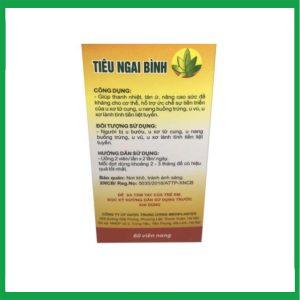 Nhà Thuốc Thành Hương - Viên uống TIÊU NGAI BÌNH lọ 60 viên hỗ trợ giảm u xơ,u nang 2 Nhà Thuốc Thành Hương - tieu ngai binh 1