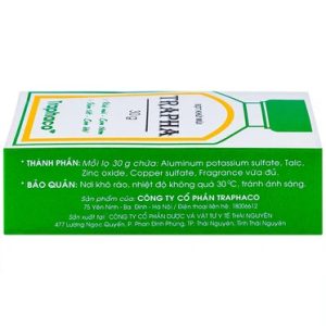 Nhà Thuốc Thành Hương - Bột khử mùi Trapha 30g (TPC) 3 Nhà Thuốc Thành Hương - trapha 6