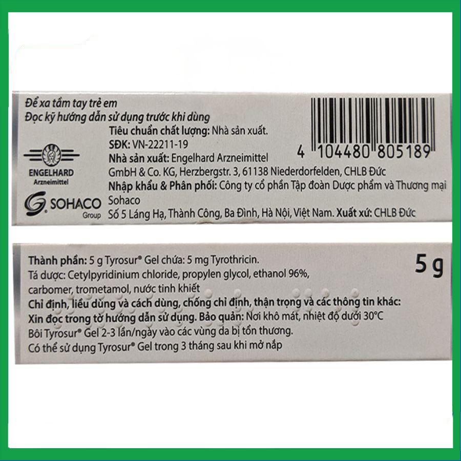 tyrosur-5g-2.jpg Nhà Thuốc Thành Hương - tyrosur 5g 2