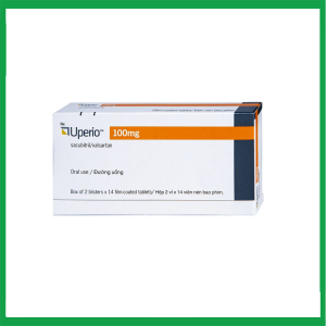 Thuốc Uperio 100mg Novartis điều trị suy tim (2 vỉ x 14 viên)