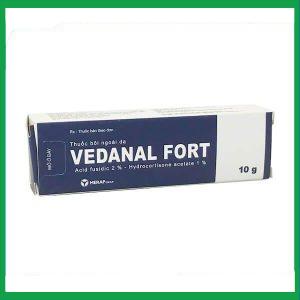 Nhà Thuốc Thành Hương - Vedanal fort Merap trị viêm da dị ứng, viêm da tiếp xúc (10g) 1 Nhà Thuốc Thành Hương - vedanal fort merap 1