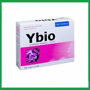 Cốm Ybio DHG Pharma cân bằng hệ vi sinh đường ruột, tăng cường chức năng hệ tiêu hóa (24 gói)