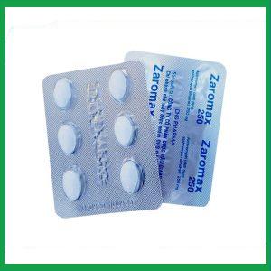 Nhà Thuốc Thành Hương - Thuốc Zaromax 250mg điều trị nhiễm khuẩn (10 vỉ x 6 viên) 2 Nhà Thuốc Thành Hương - z4 1
